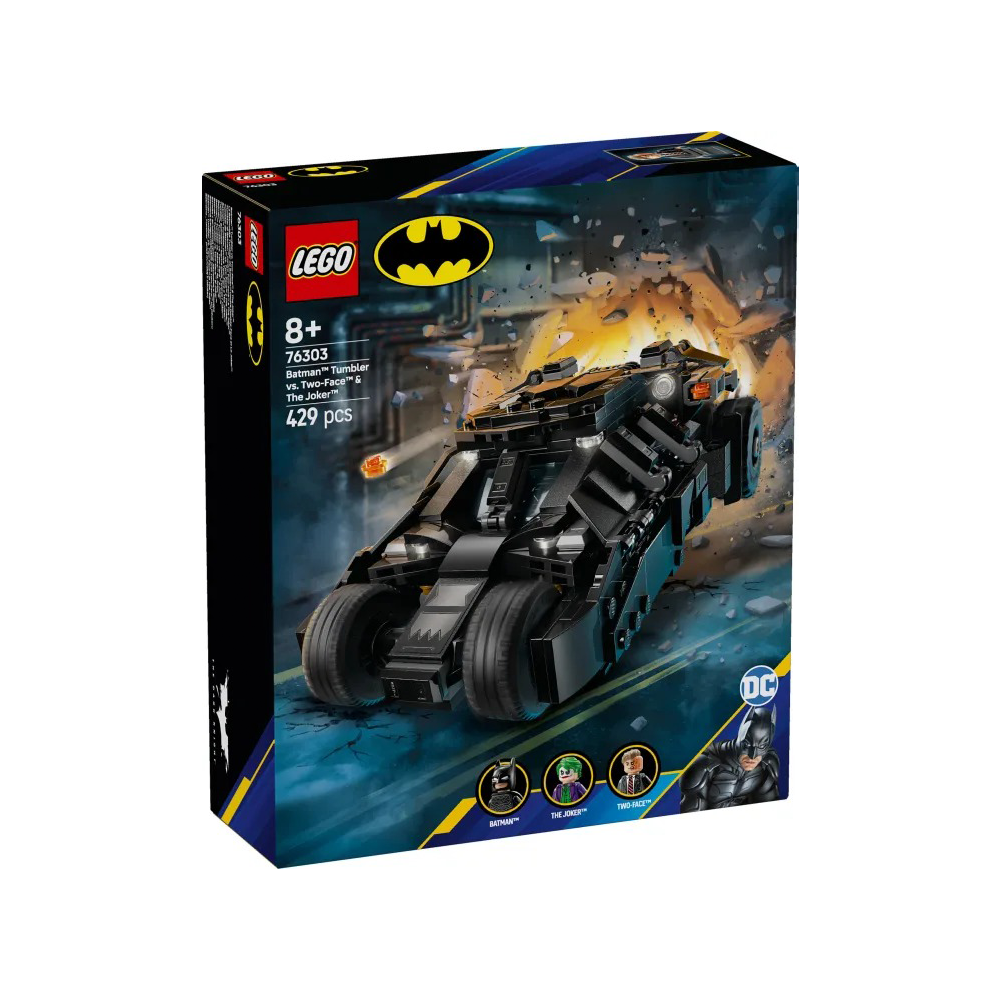 lego76303 Lego Super Heroes Batman Tumbler Vs Two-Face & The Jokerpapell.gr